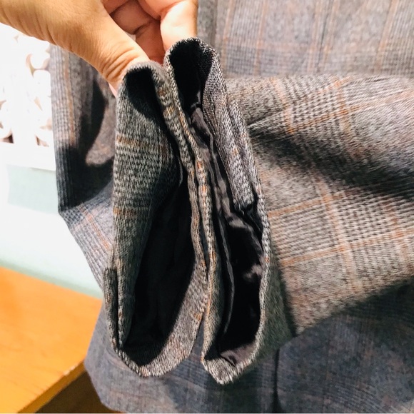 FOREVER 21 Plaid Blazer Woman’s Sz M - Picture 8 of 12